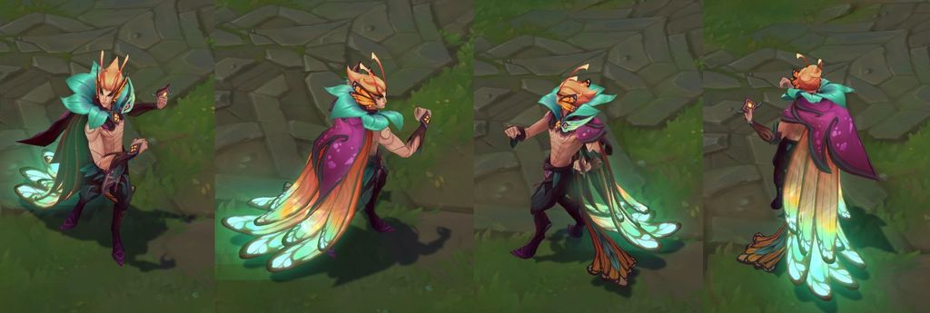 Rakan y Xayah Bosque Ancestrales