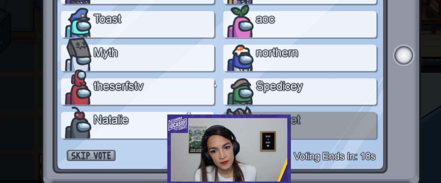 AOC en el lobby