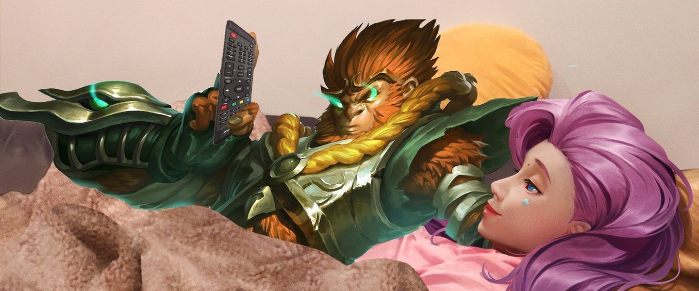 Un chopeo de Wukong y Seraphine