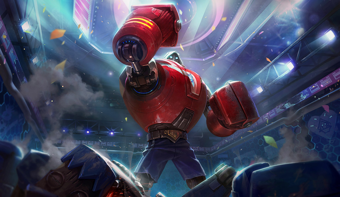 Blitzcrank boxeador