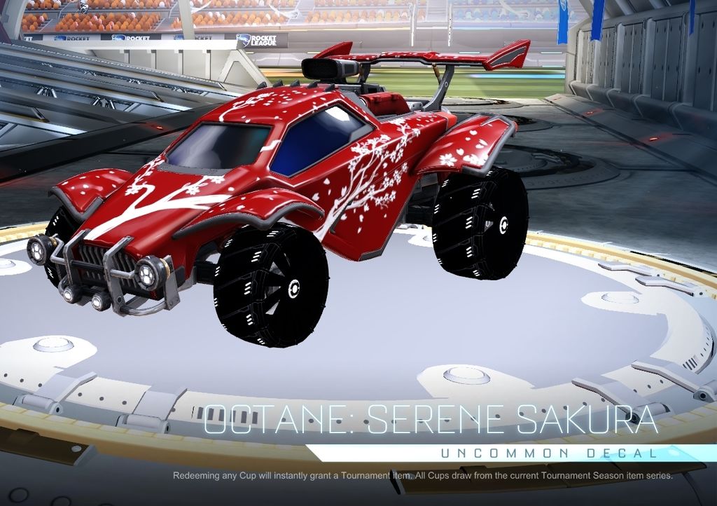 Calcomanía Octane Serene Sakura