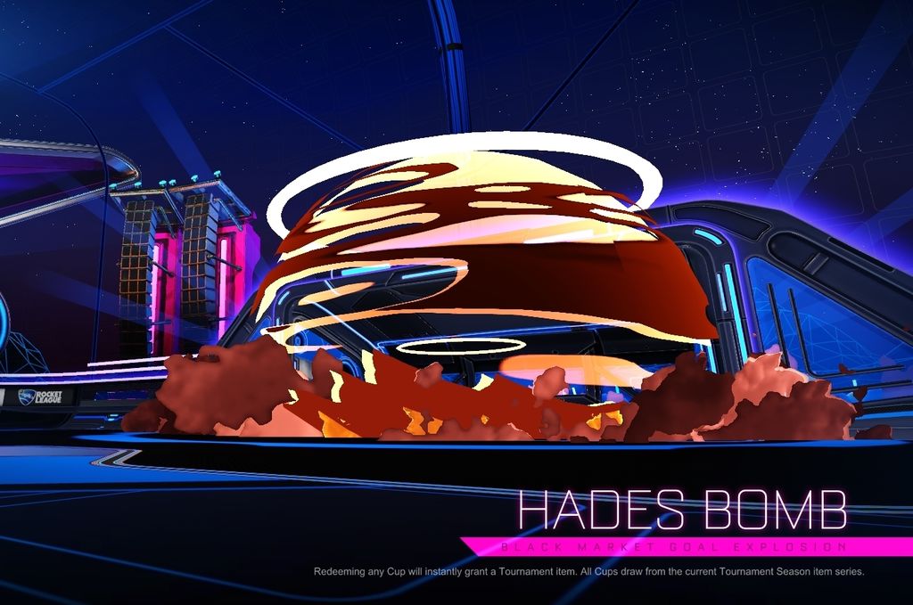 Explosión de gol de mercado negro Hades Bomb