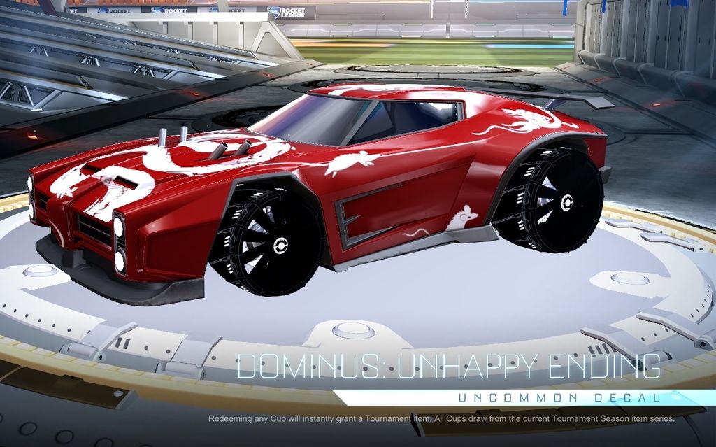 Calcomanía de Dominus Unhappy Ending