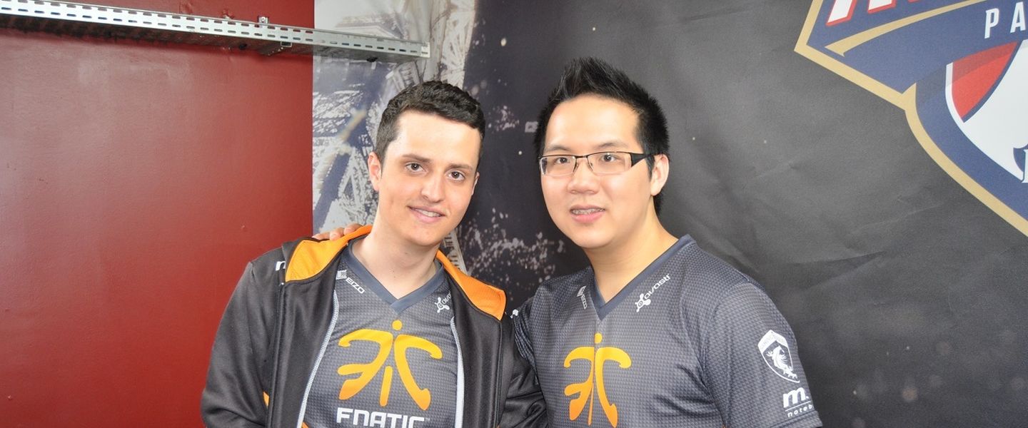 sOAZ y YellOwStaR en su etapa en Fnatic