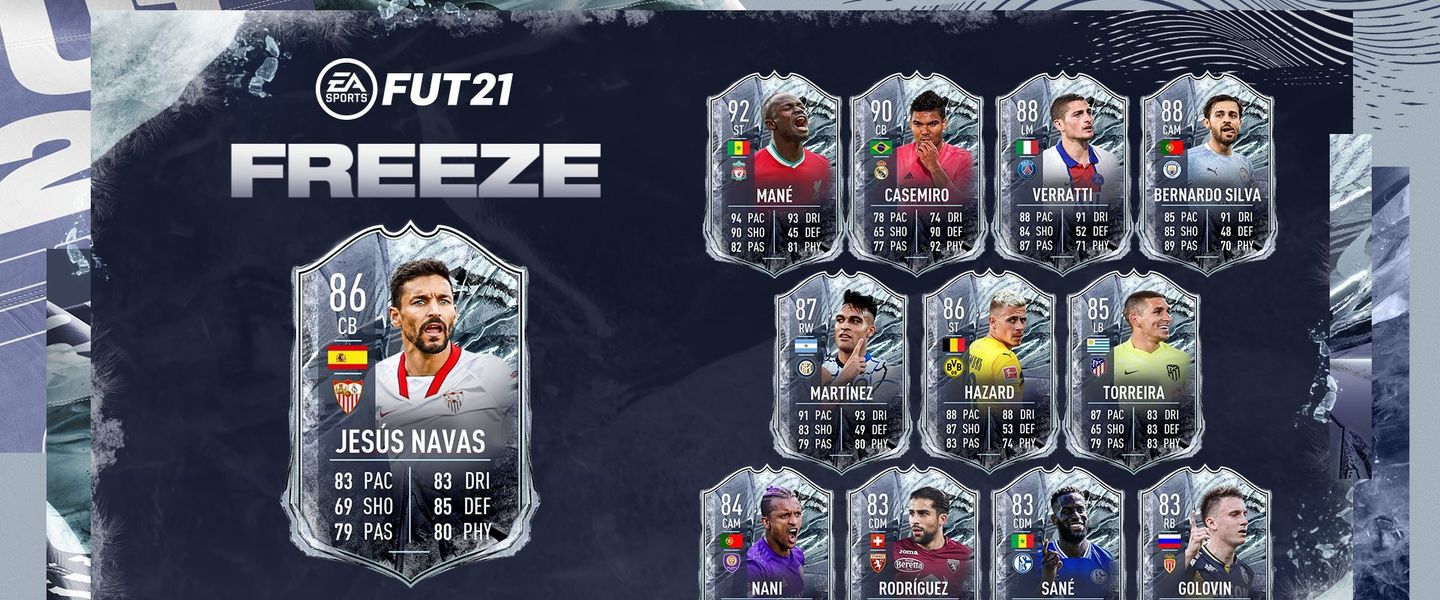Jesús Navas se suma a FUT Freeze