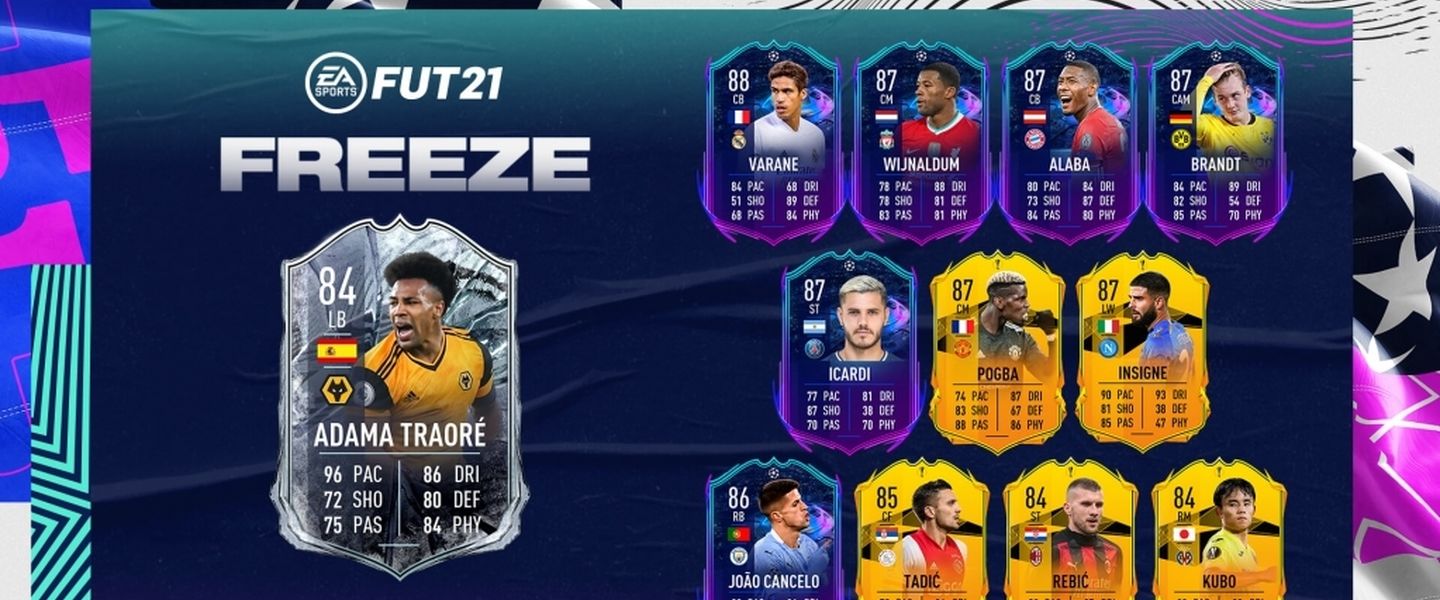 Adama Traoré actúa de lateral izquierdo con esta nueva carta