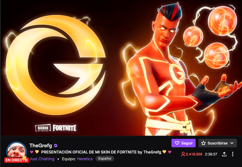 La skin en modo ultra