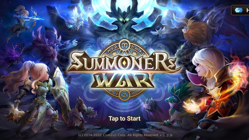 Summoners War: Sky Arena - 13.7 millones de horas reproducidas (tiene esports)