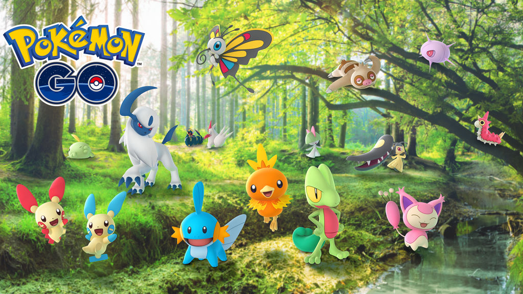 3 de diciembre Día de Mega-Raids de Hoenn