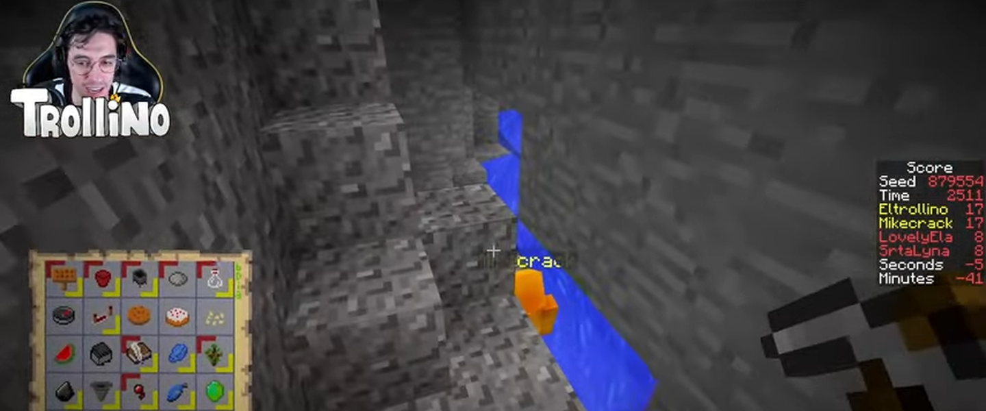 Captura del stream de ElTrollino