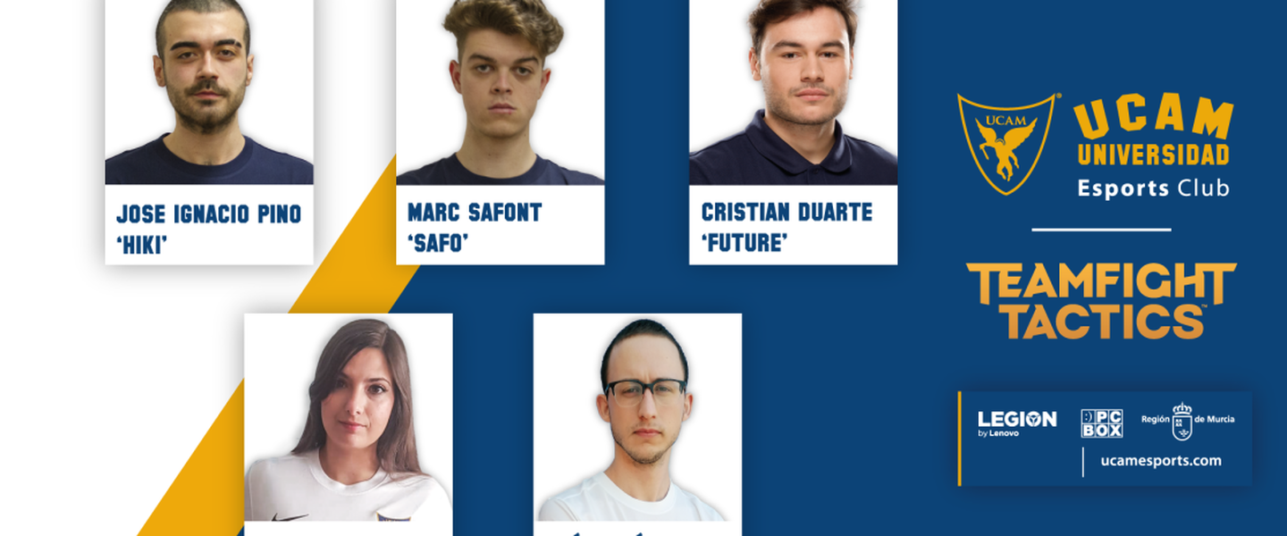 Jugadores de UCAM en TFT