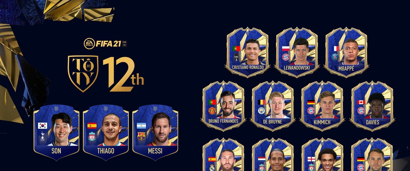 TOTY 12 de FIFA 21