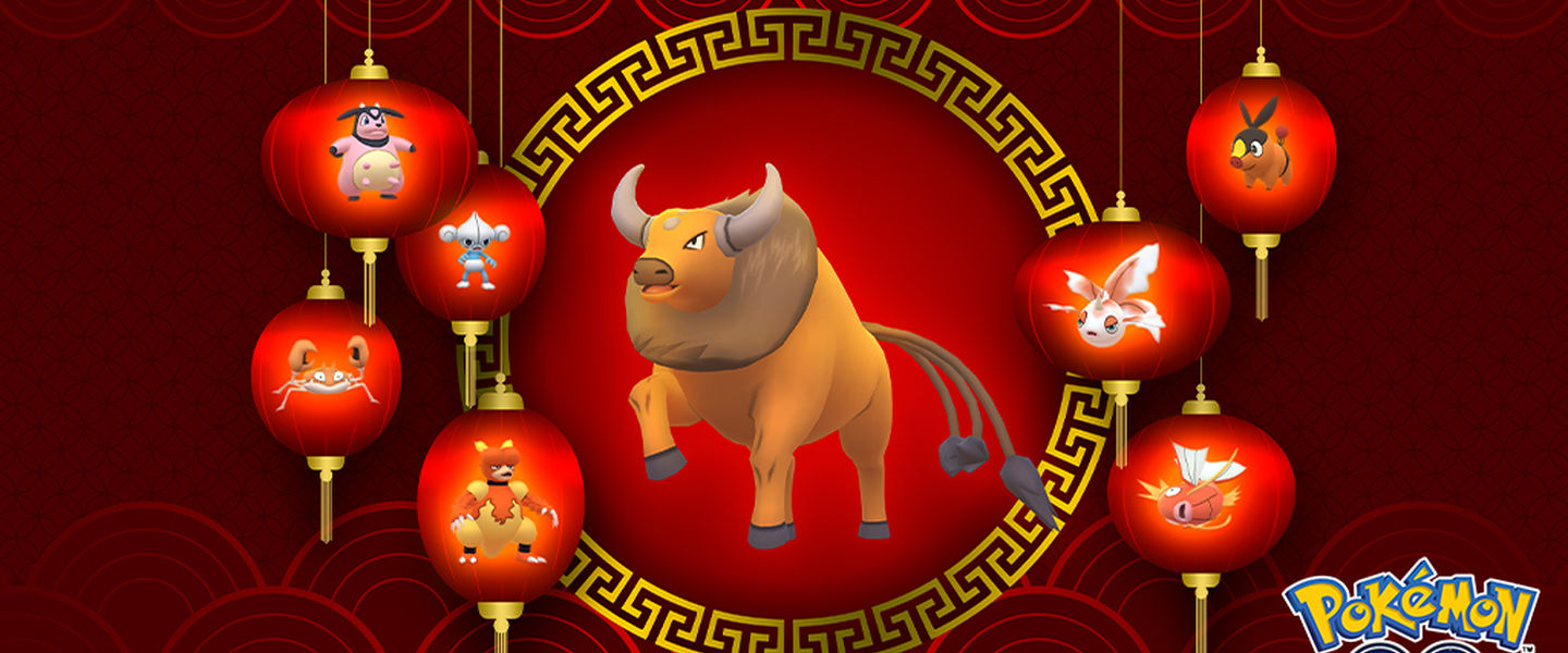Tauros y otros Pokémon rojos serán los protagonistas