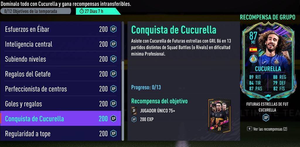 Cucurella Future Stars: Conquista de Cucurella
