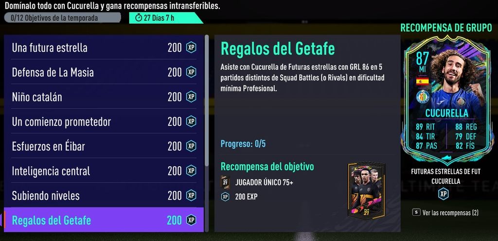 Cucurella Future Stars: Regalos del Getafe