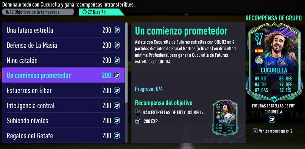 Cucurella Future Stars: Un comienzo prometedor