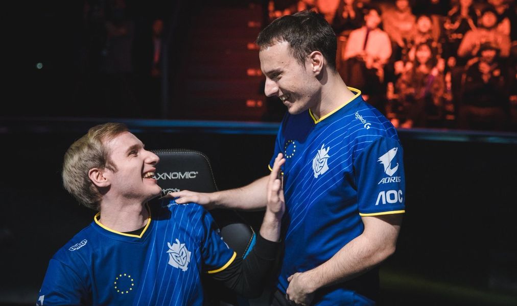 Jankos y Perkz en el MSI de 2019