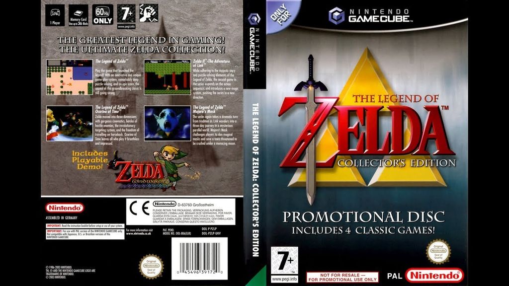 Salió un recopilatorio en Game Cube, ofrecido tan solo por el Club Nintendo a cambio de puntos, con cuatro grandes títulos de la saga