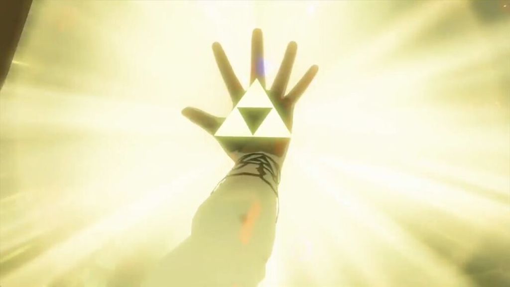 El símbolo de la Trifuerza proviene de la época del Japón feudal, concretamente del clan Hojo; representaba 3 escamas de un dragón, algo que se representa en Breath of the Wild con algunas referencias. En Zelda simbolizan el poder (Ganon), la sabiduría (Zelda) y el valor (Link)