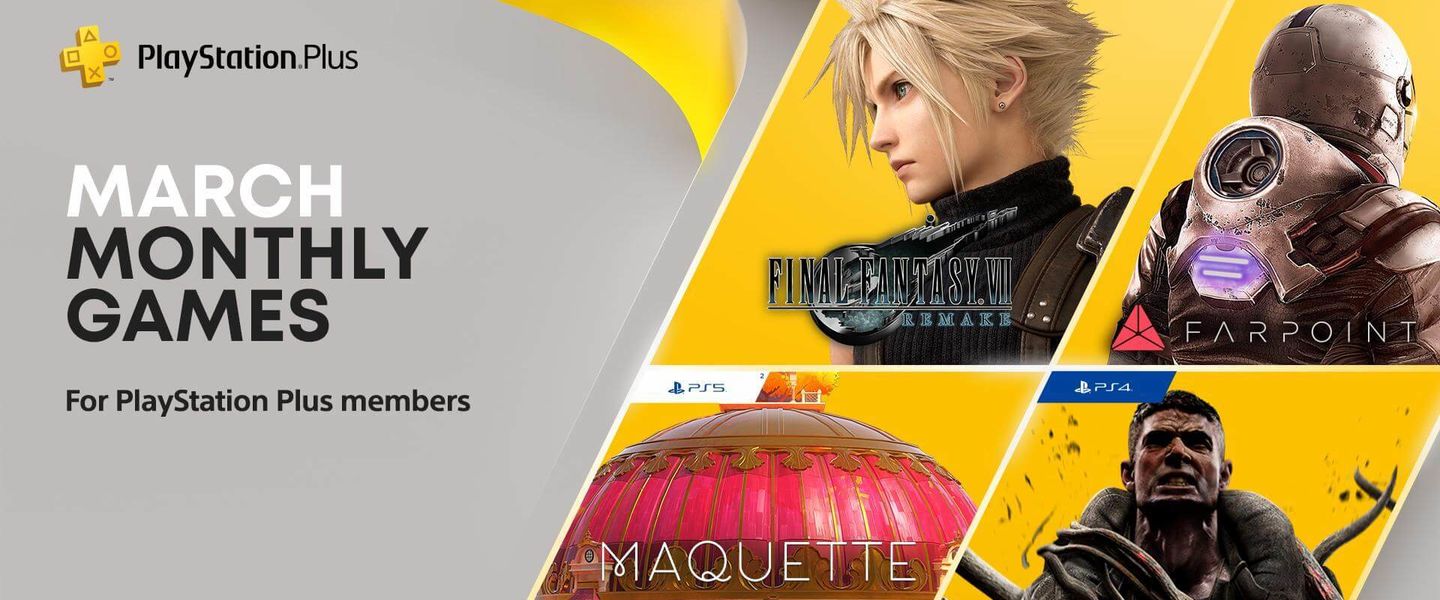 PlayStation Plus en marzo