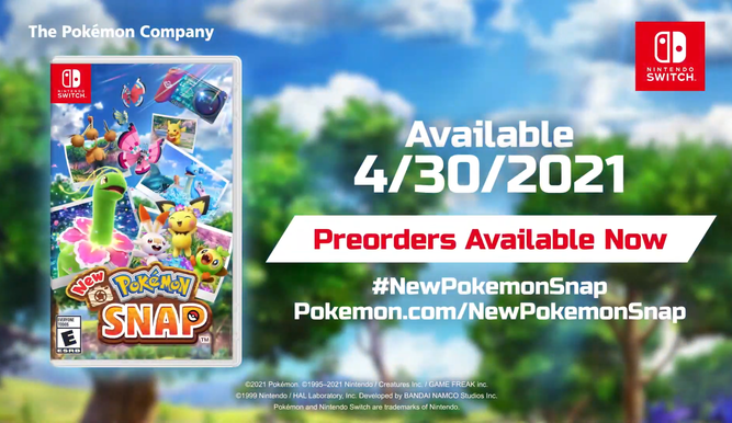 Lanzamiento Pokémon Snap