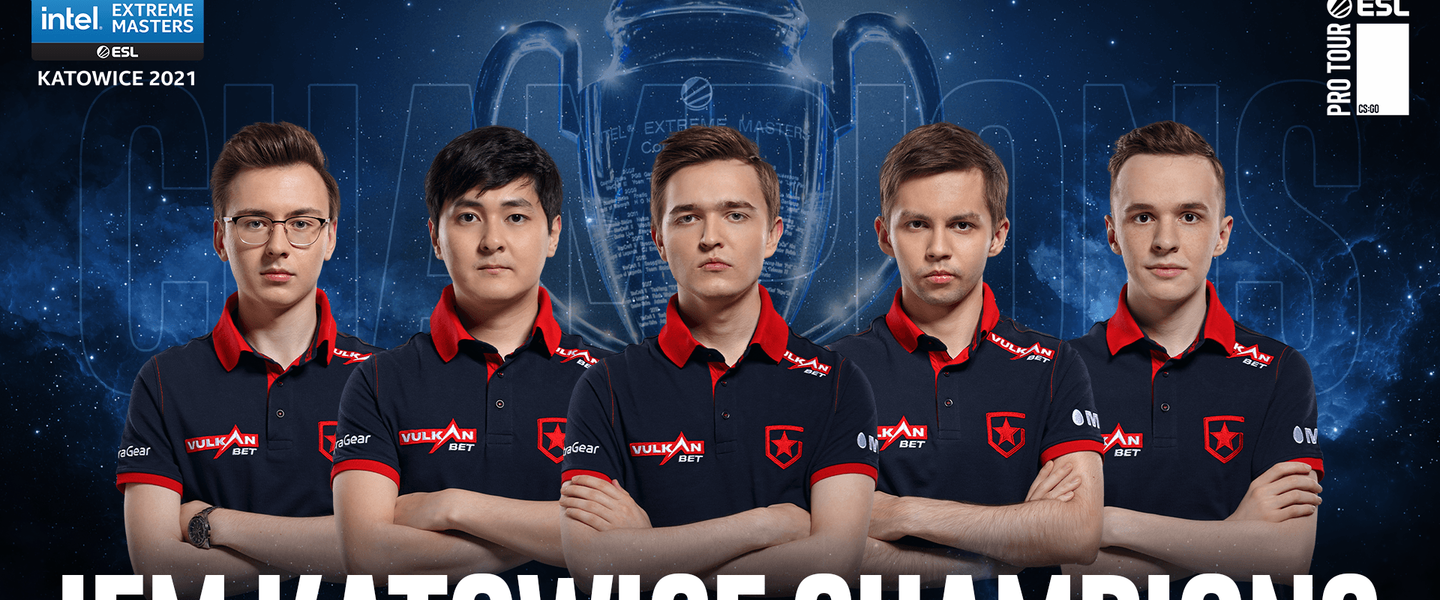 Gambit rompió muchos pronósticos al alzarse como campeón de IEM Katowice