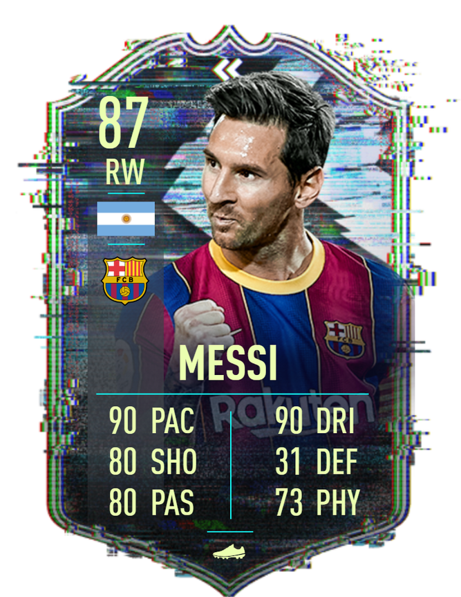 Posible Messi Flashback en FIFA 21