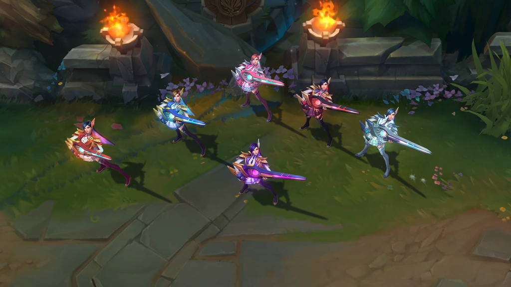 Caitlyn Academia de Batalla chromas