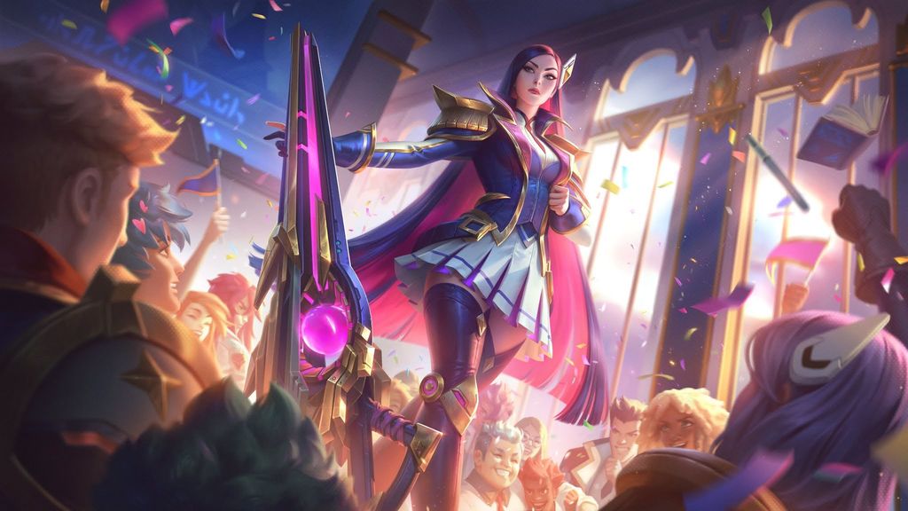 Caitlyn Academia de Batalla
