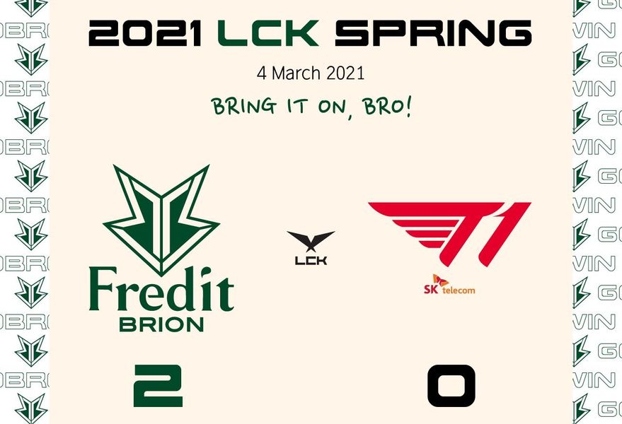 BRION 2 - 0 T1