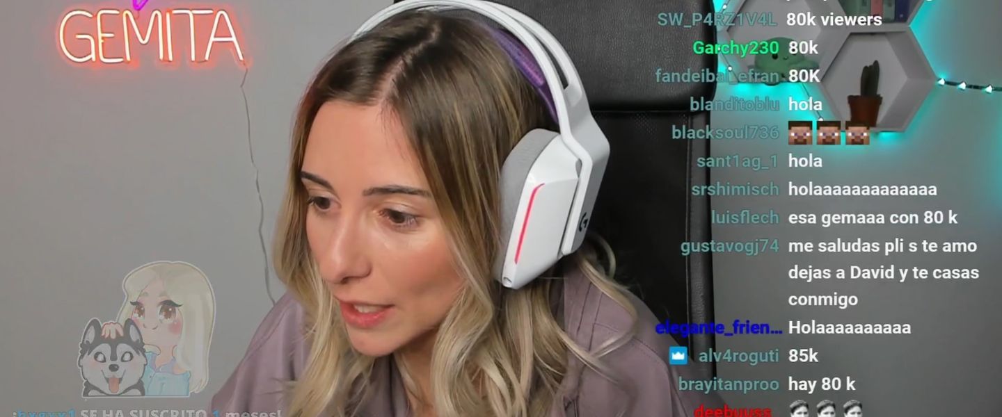 Gemita se estrena en Twitch