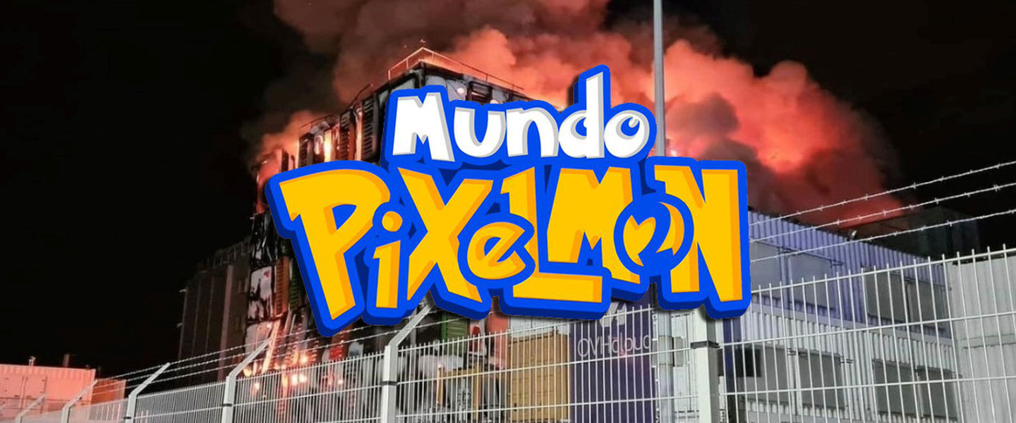 Incendio servidores Mundo PixelMon 2