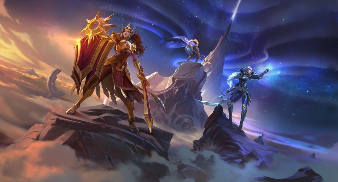 Leona, Pantheon y Diana