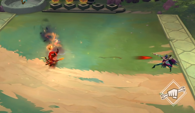 Teemo en el set 5 de TFT