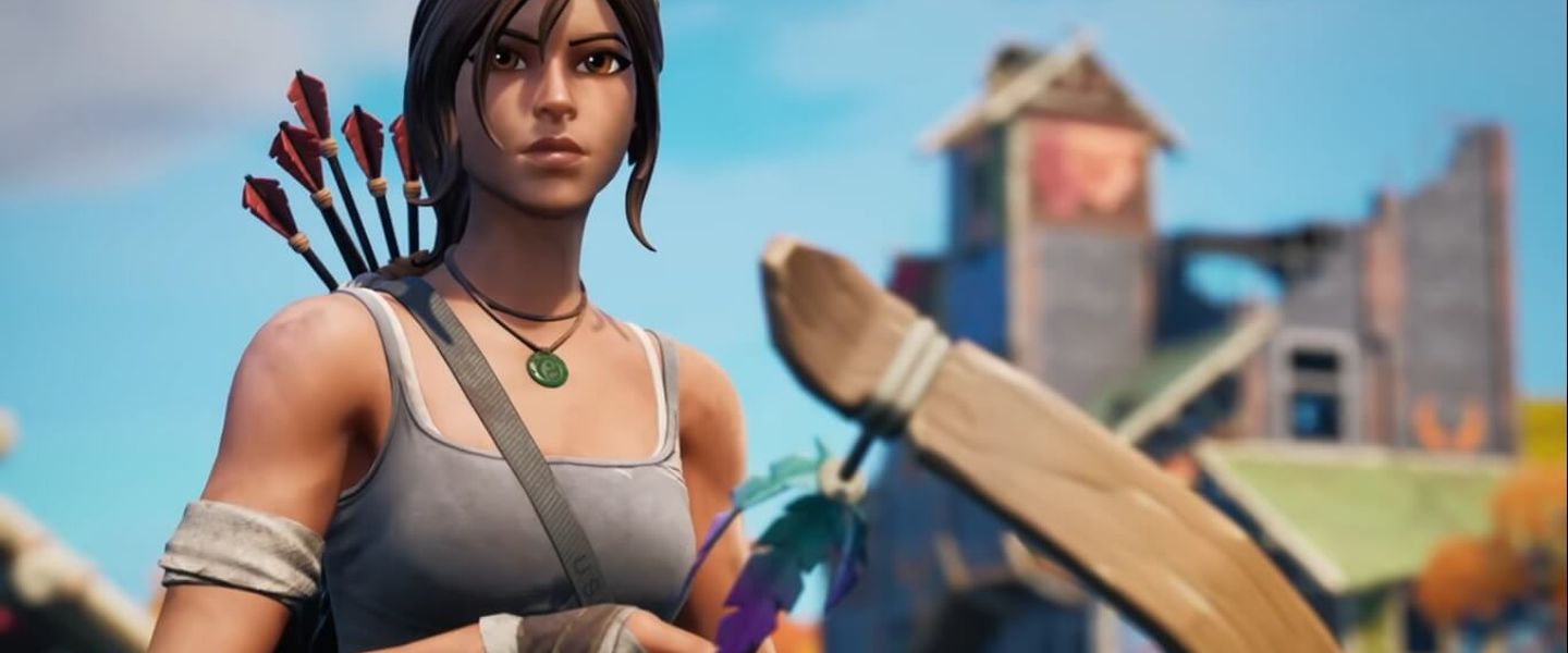 Lara Croft en Fortnite