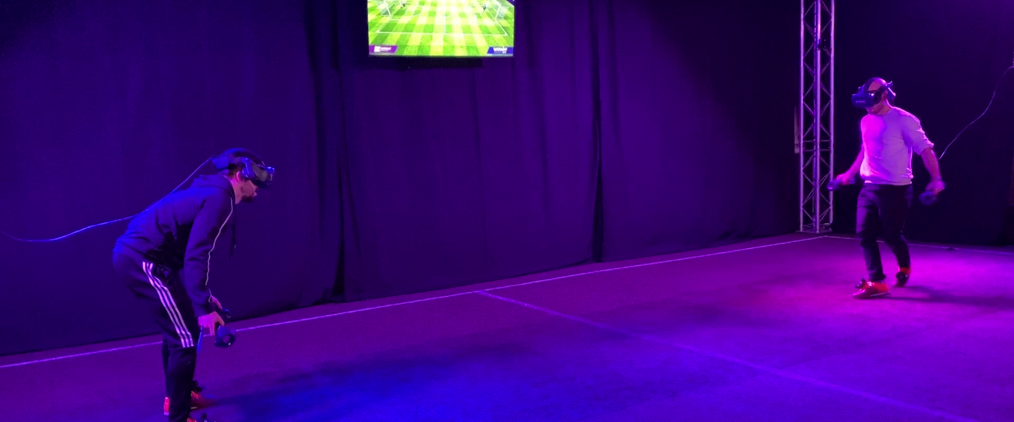 JRA, de Falcons, jugando a BeFootball VR Evolution