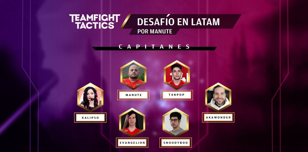 Capitanes del evento