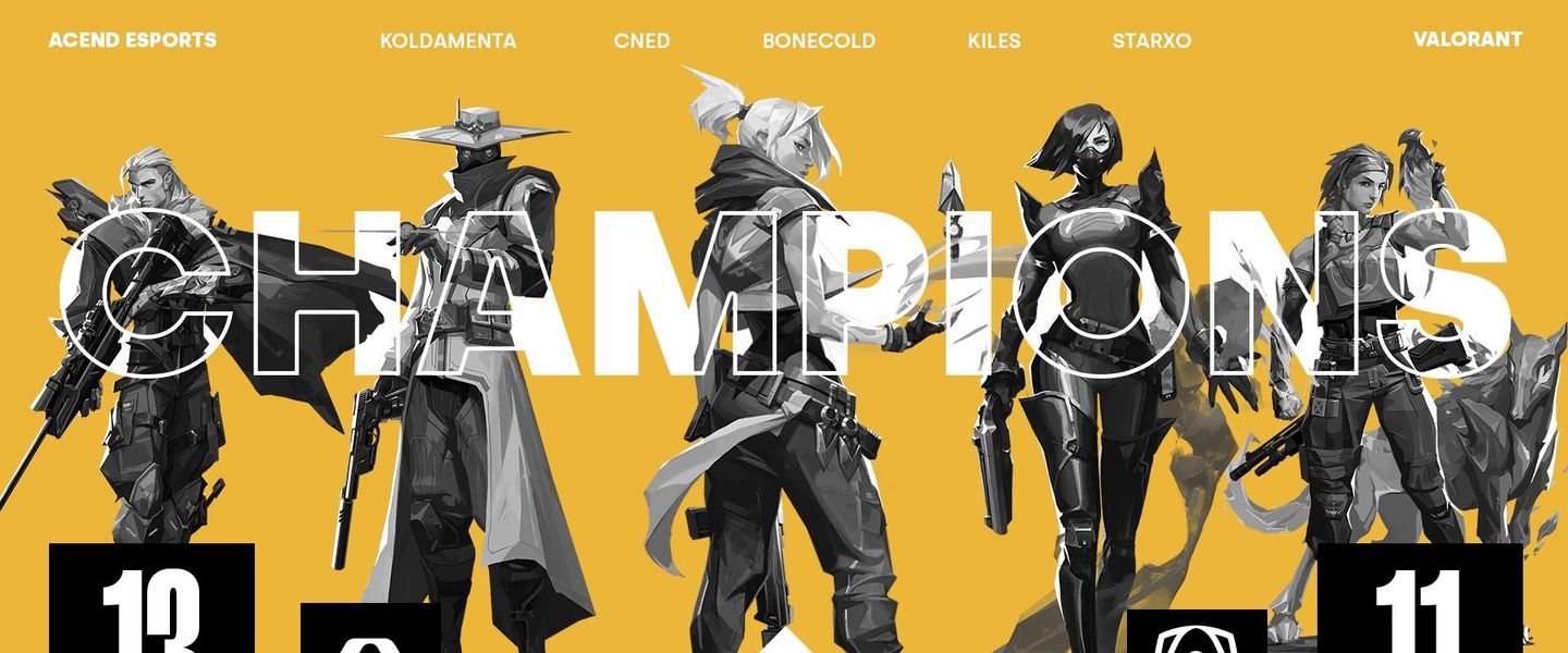 Acend se impuso en el quinto mapa a Heretics
