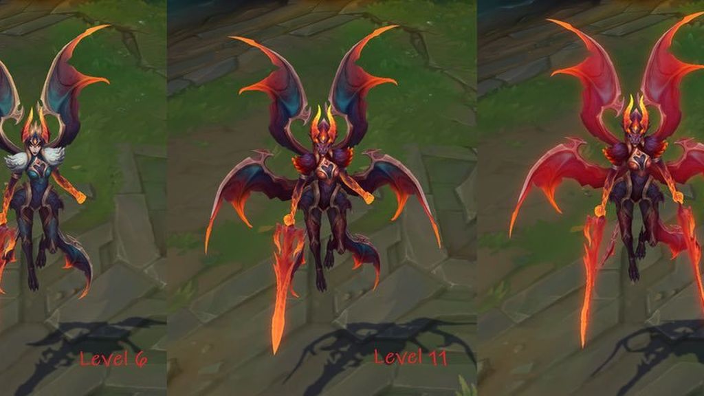 Evoluciones del aspecto