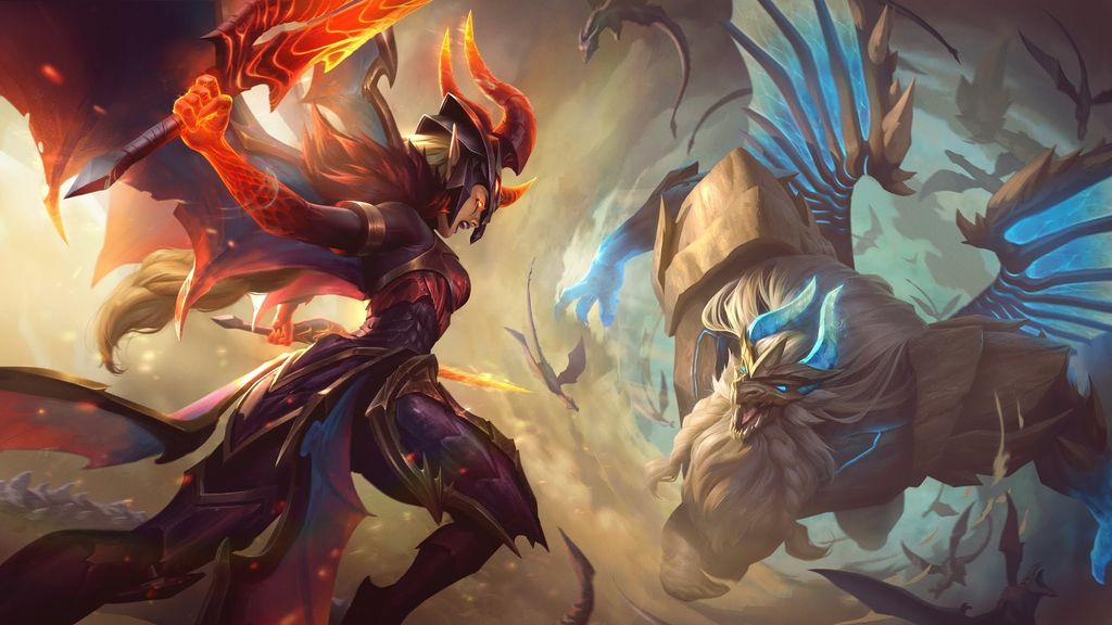 Galio y Kayle Matadragones