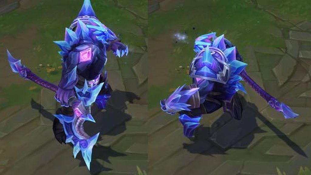 Sion Escarcha Oscura ingame