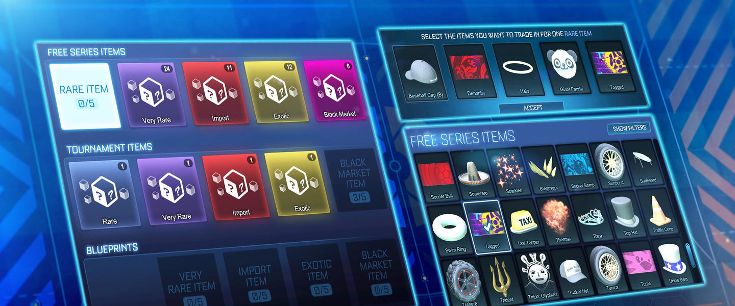 Nuevos intercambios en Rocket League
