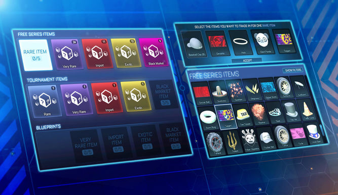 Nuevos intercambios en Rocket League