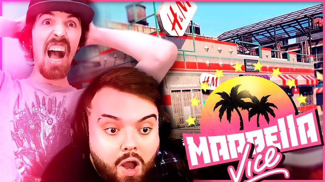 Jacky e Ibai, en una ilustración hecha por Jacky en YouTube