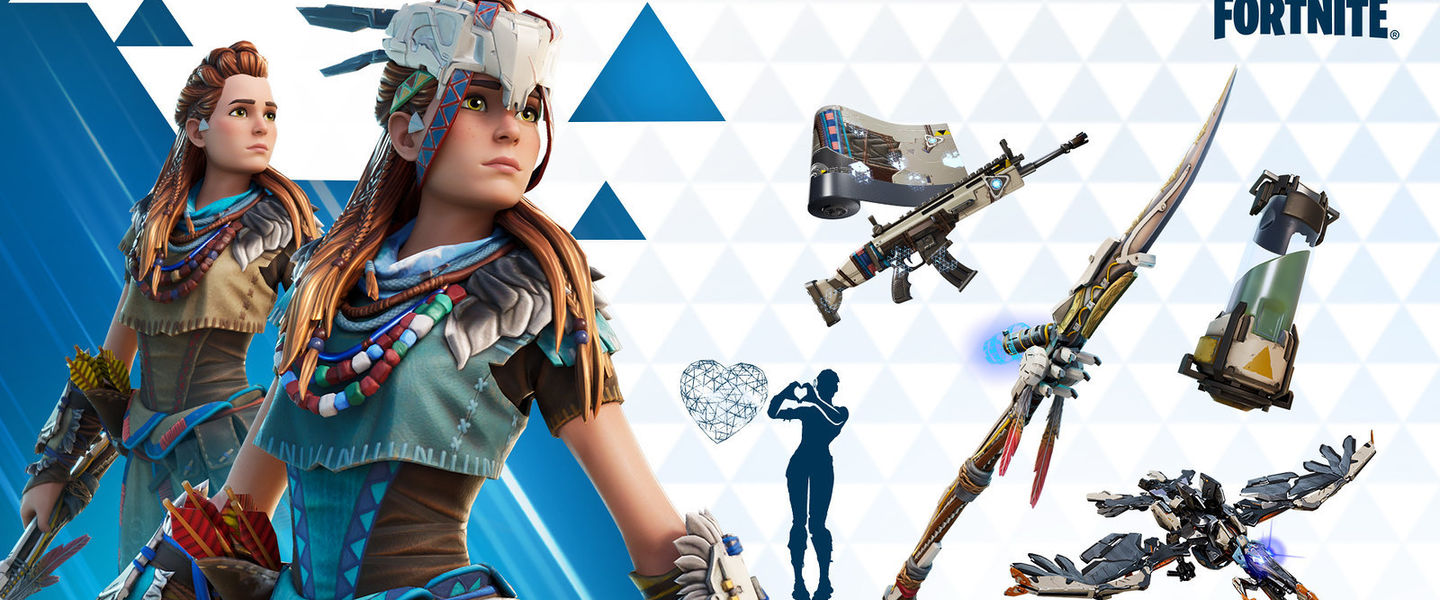 Pack completo de Aloy en Fortnite