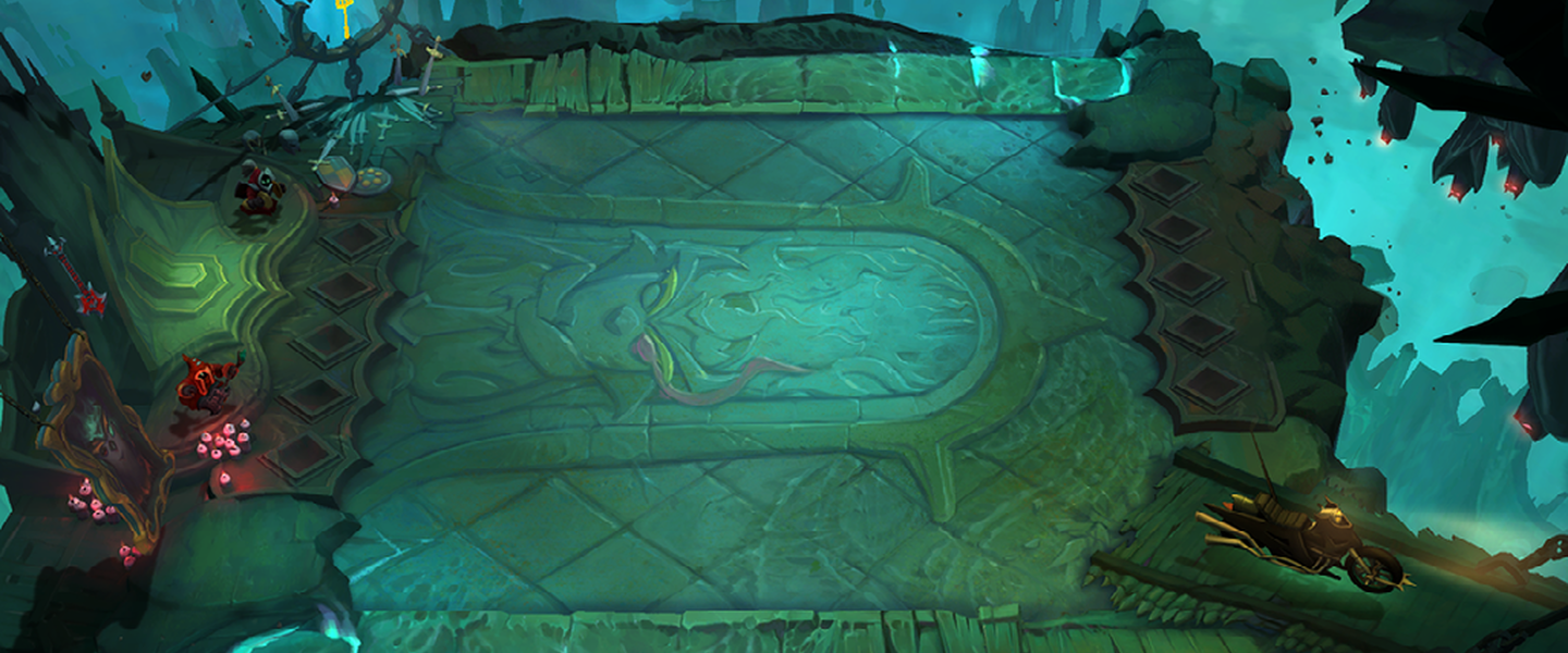 Uno de los nuevos mapas de TFT