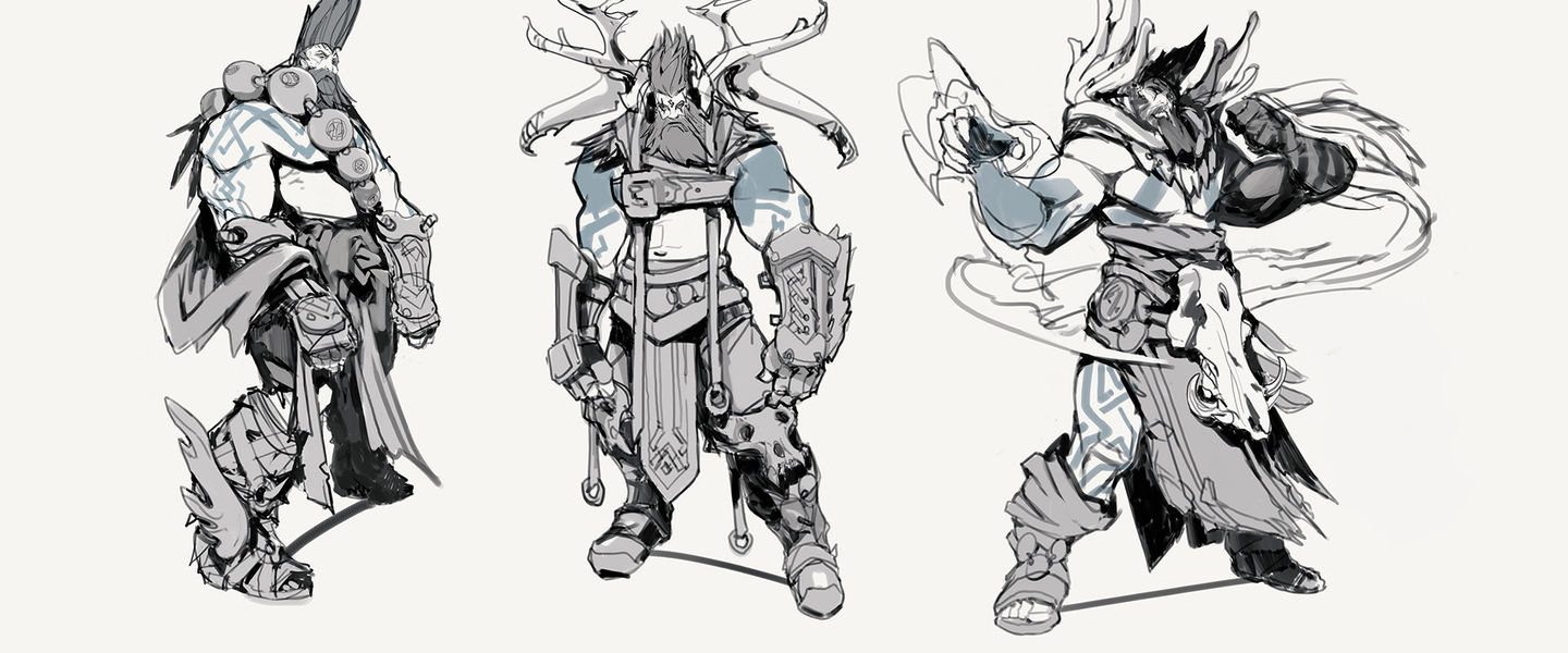 Boceto del nuevo Udyr