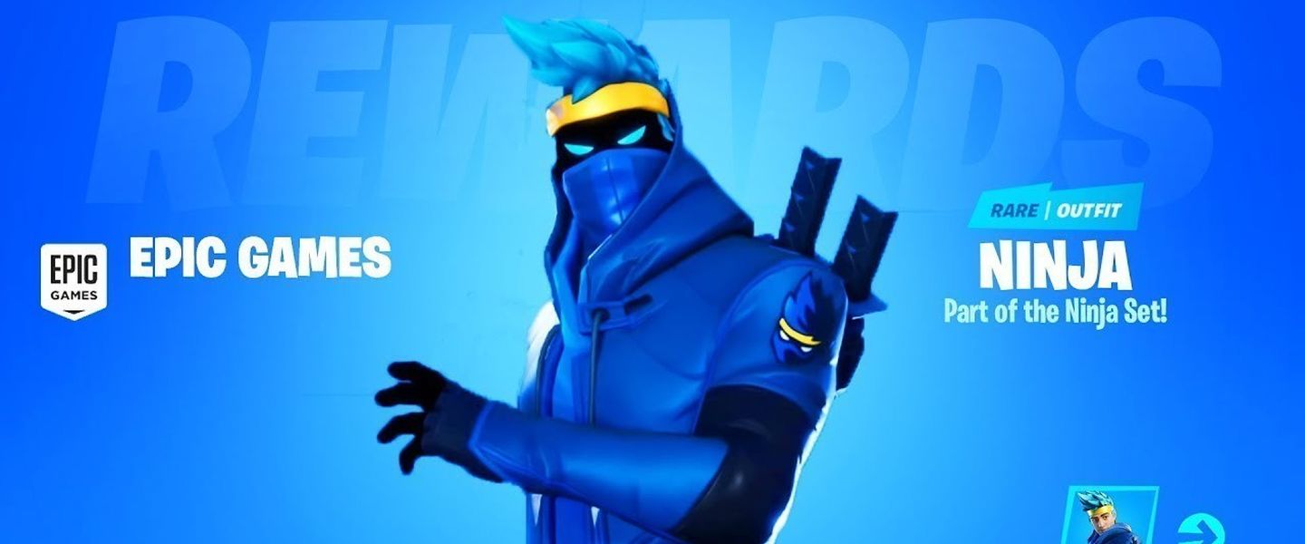 La skin de Ninja en Fortnite