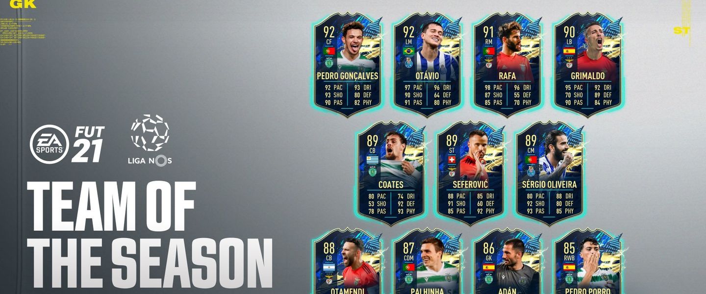 Todos los TOTS de la Liga NOS