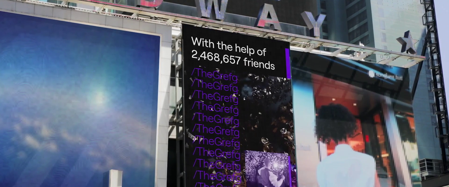 TheGrefg en Times Square